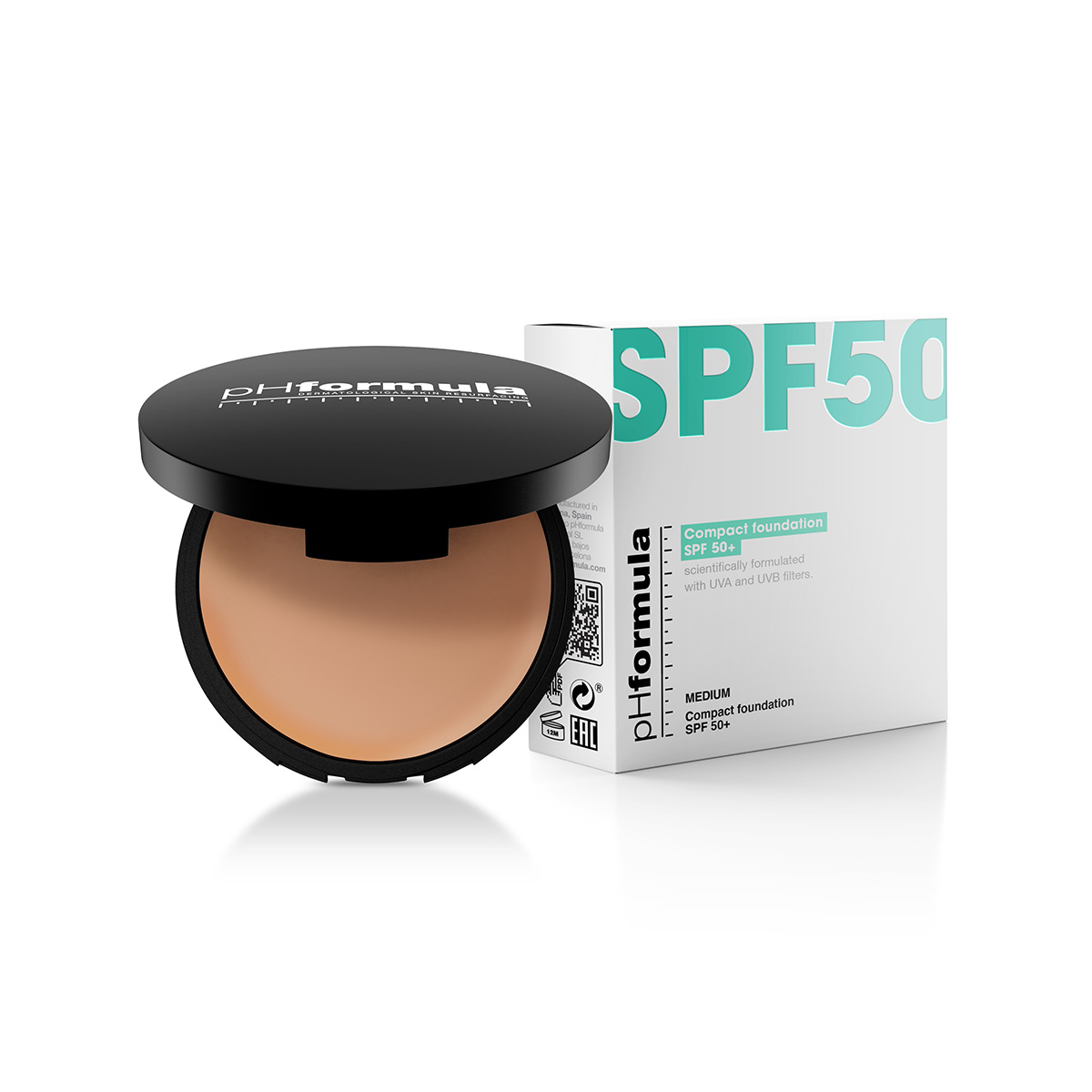 Compact foundation SPF 50+ Medium - Image 3